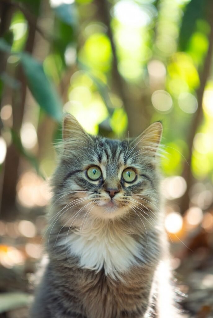 Cat Sneezing After Eating
